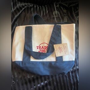 Trader Joe's Mini Canvas Tote Bag